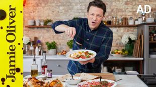 Easy harissa roast chicken fajitas: Jamie Oliver